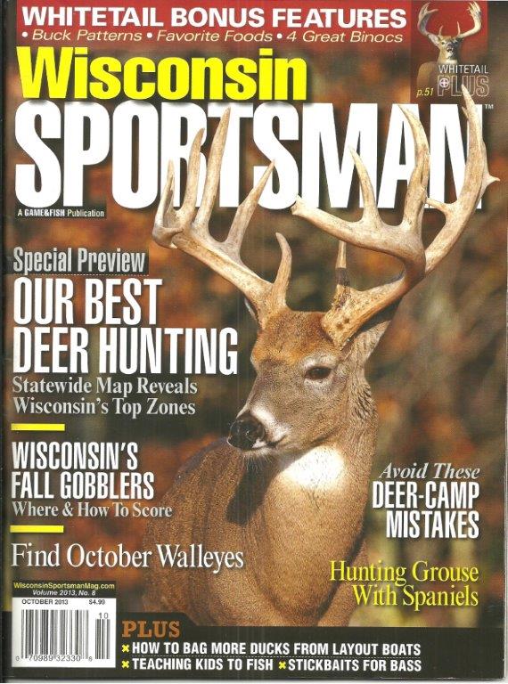 Wisconsin Sportsman magazine October 2013 fall turkey hunting